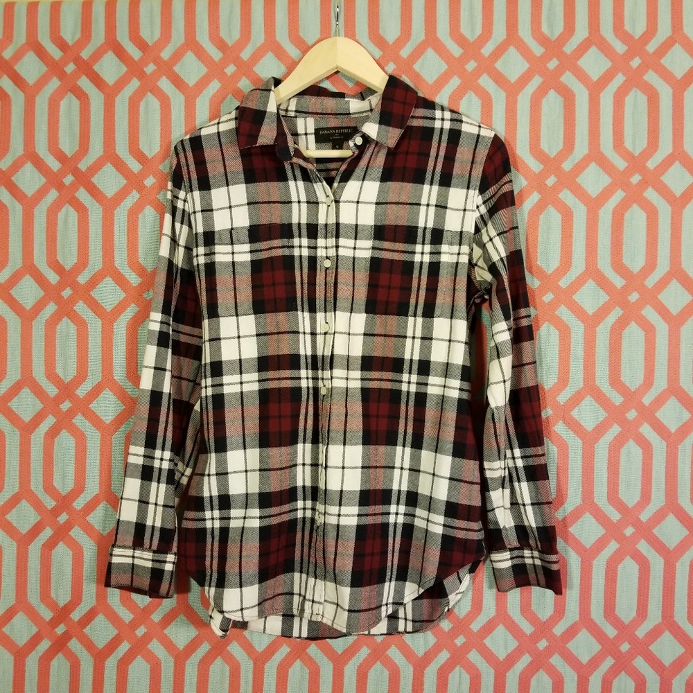 Banana Republic | Boyfriend fit flannel